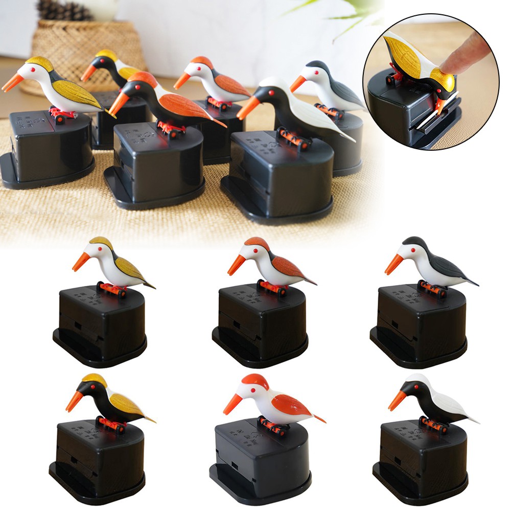 Bộ Hộp Đựng Tăm HÌnh Chú Chim Ruồi Dễ Thương