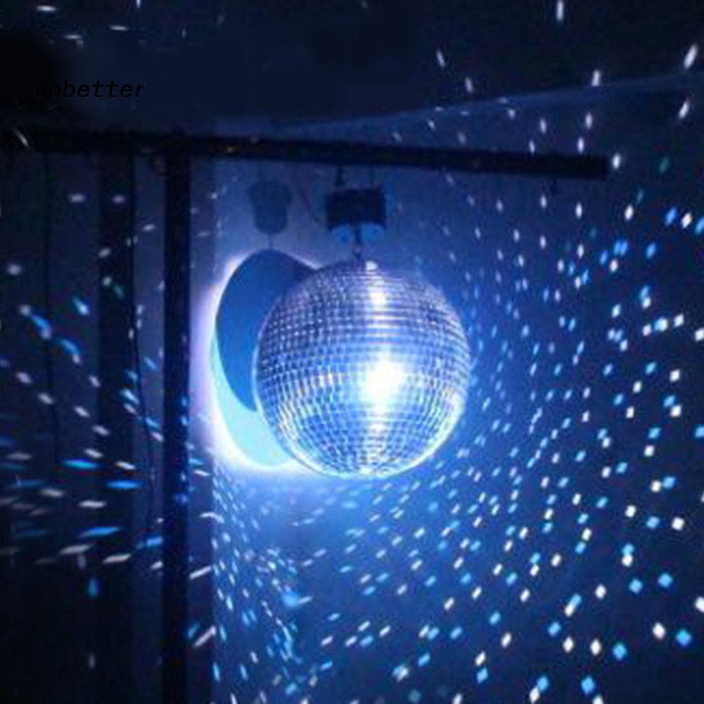 Bộ 6 quả bóng disco mặt kính treo trang trí cây thông Giáng Sinh và Halloween trong nhà