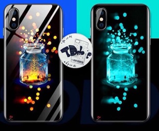 Ốp dạ quang lưng kính