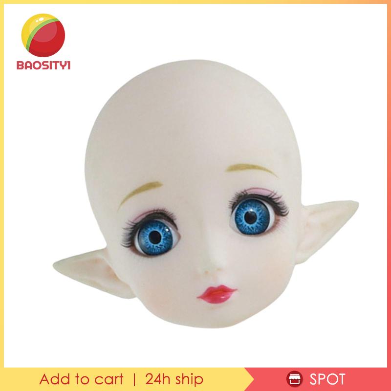 Đầu Búp Bê BJD 1 / 6 Có Thể Di Chuyển Được