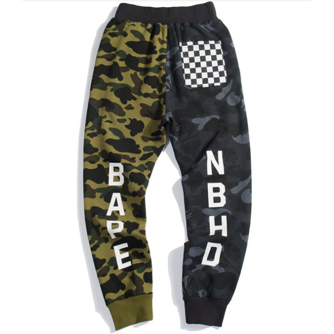 BAPE A BATHING APE Quần Dài Họa Tiết Rằn Ri Cá Tính Cho Nam Nữ | BigBuy360 - bigbuy360.vn