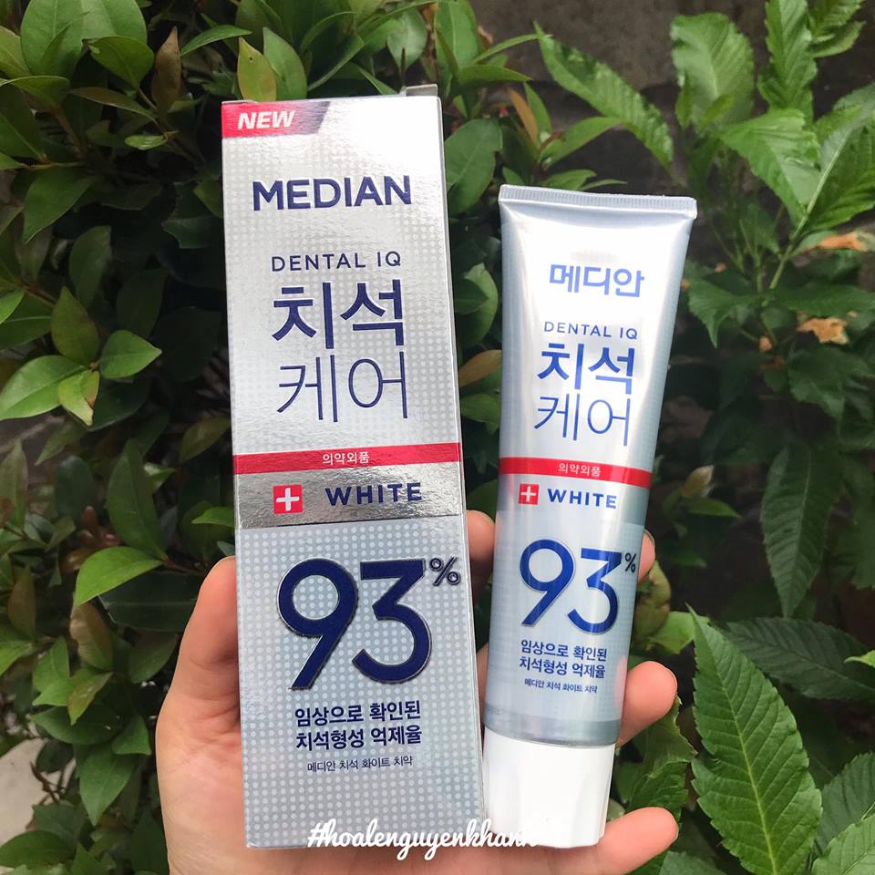 Kem Đánh Rắng MEDIAN DENTAL IQ 93% Số 1 HÀN QUỐC 120G