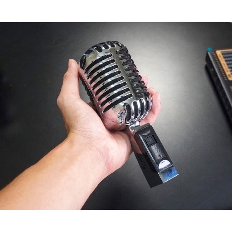 Micro cổ điển Ami MS-007 cao cấp - Micro Thu Âm karaoke phong cách sân khấu vintage