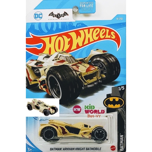 Xe mô hình Hot Wheels basic Batman Arkham Knight Batmobile GTB54.