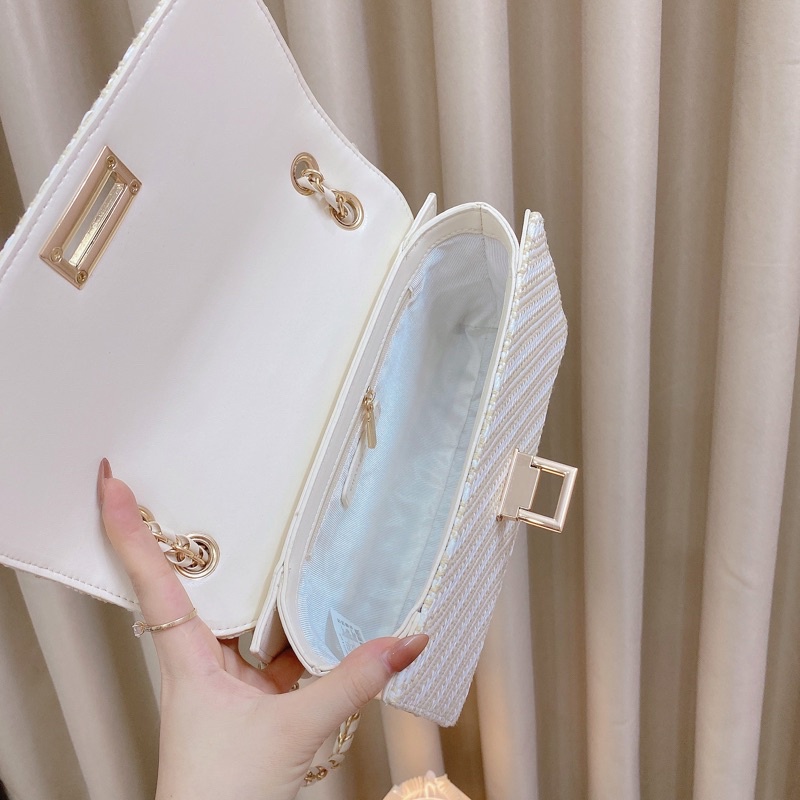 (Túi giấy hãng) Túi khoá gập size 22 hàng đẹp nhất