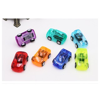 Combo 5 chiếc xe ô tô đồ chơi chạy trớn nhiều màu cho bé