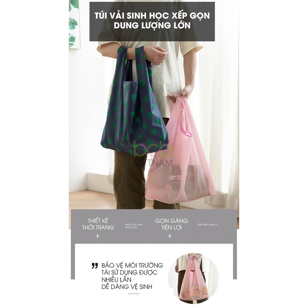Túi Vải Du Lịch Xếp Gọn 37x55x8cm Siêu Tiện Lợi Phong Cách Nhật LY-011