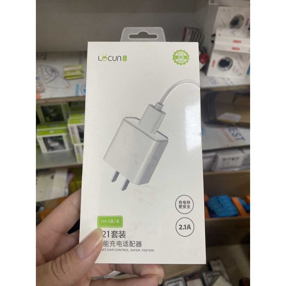 Bộ Sạc Nhanh LECUN C21 Chân Cho IP,Dòng Điện 2.1A,