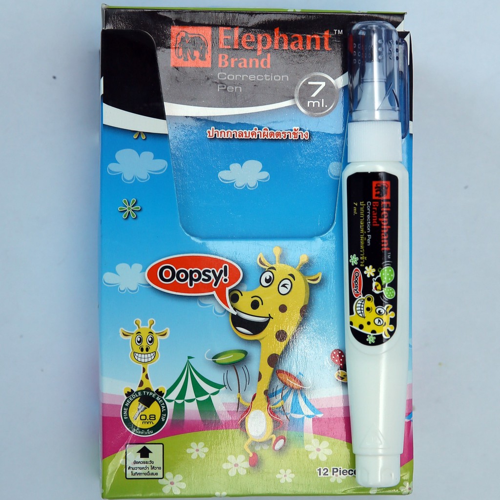 Bút xóa nước 7ml THÁI LAN Elephant - 7ml