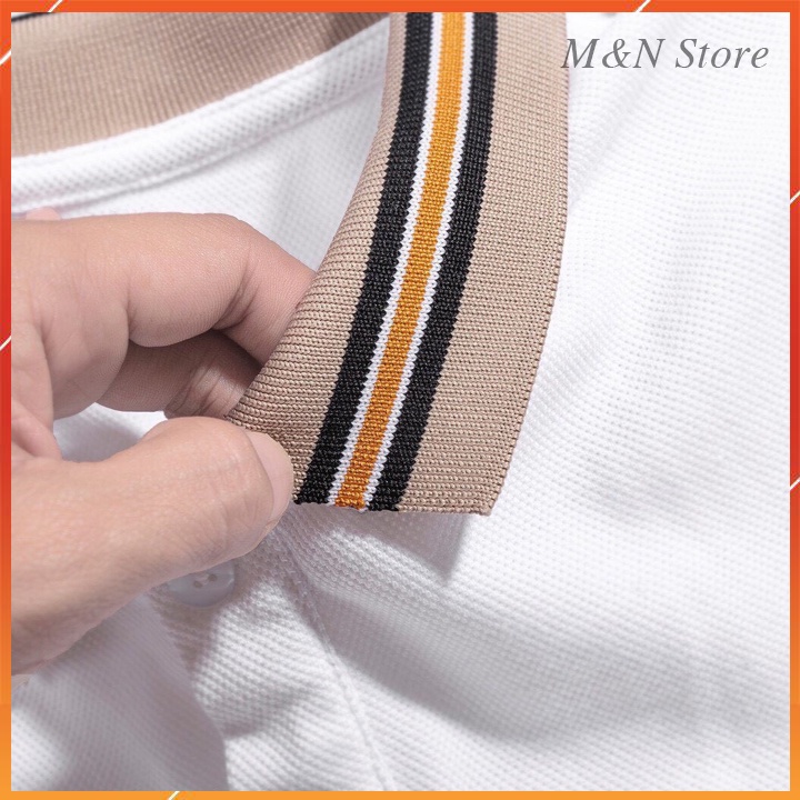 Áo Polo nam, áo thun nam HAHOS vải cotton cá sấu thêu logo gấu cao cấp ( ẢNH THẬT)