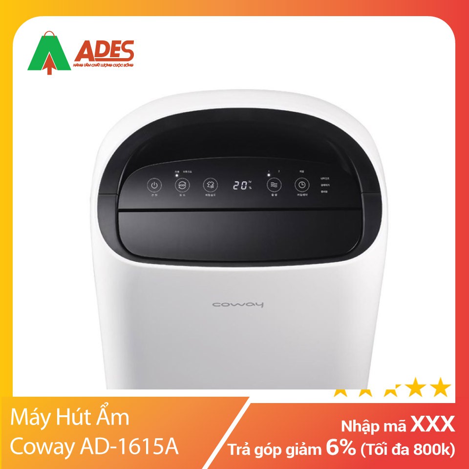 [ COWAY AD-1615A ] Máy Hút Ẩm Coway AD-1615A - BẢO HÀNH CHÍNH HÃNG 12 THÁNG