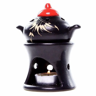 ĐẾ ĐỐT TINH DẦU BẰNG NẾN- HÌNH ẤM TRÀ