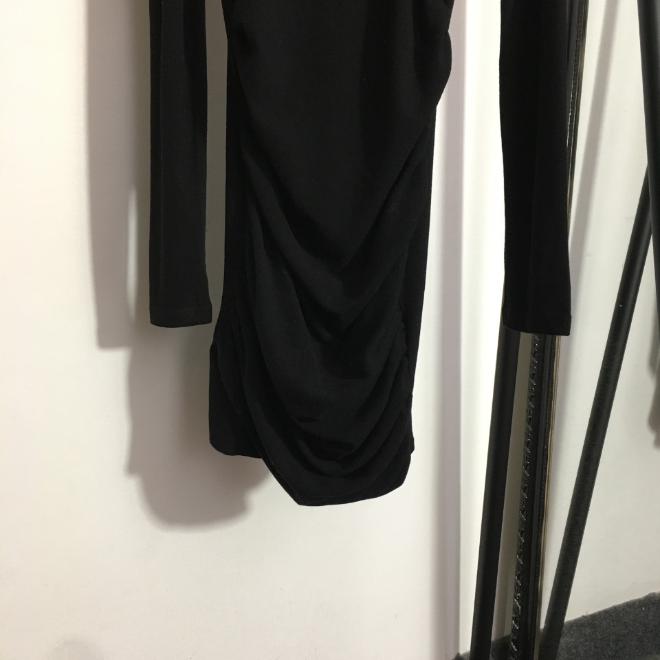 Váy body nữ thời trang cao cấp Yves Saint Laurent YSL thiết kế bó sát, thu hút