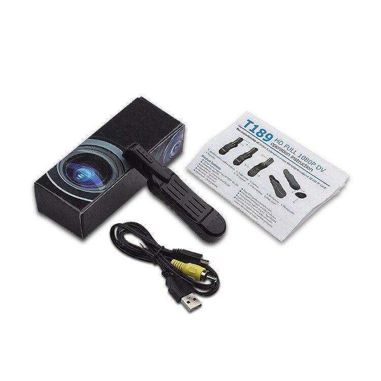 Bút Camera ghi hình kỹ thuật số Mini T189 Full HD 1080P | BigBuy360 - bigbuy360.vn