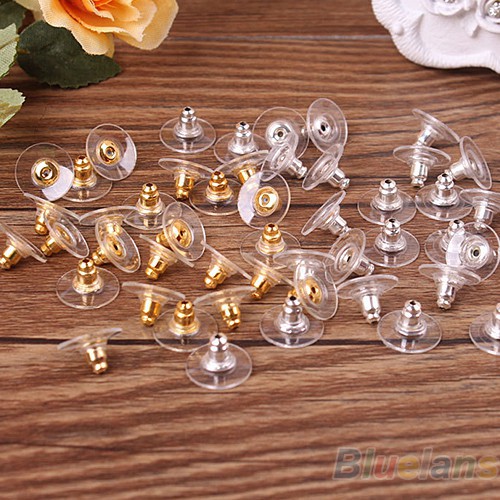 (MớI) Bộ 50 NúT ĐậY Bông Tai + Đinh ỐC