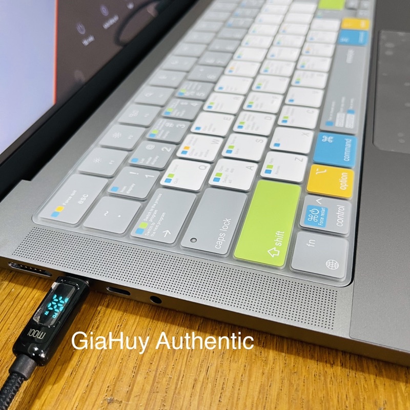 Miếng phủ bàn phím Silicon chống bụi, chống thấm nước cho MacBook Air, MacBook Pro M1 2021 INNOSTYLE KEYGUARD NAVIGATOR