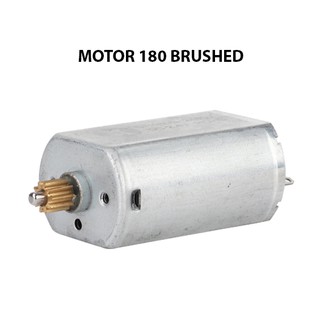 Động cơ chổi than kèm bánh răng kim loại - Motor 180 Brushed