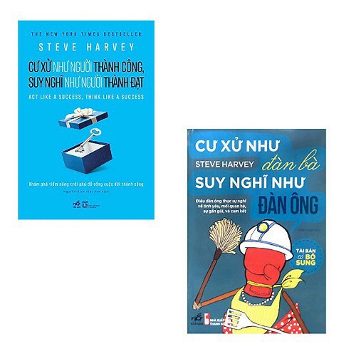 Sách - Combo Cư Xử Như Đàn Bà Suy Nghĩ Như Đàn Ông + Cư Xử Như Người Thành Công Suy Nghĩ Như Người Thành Đạt