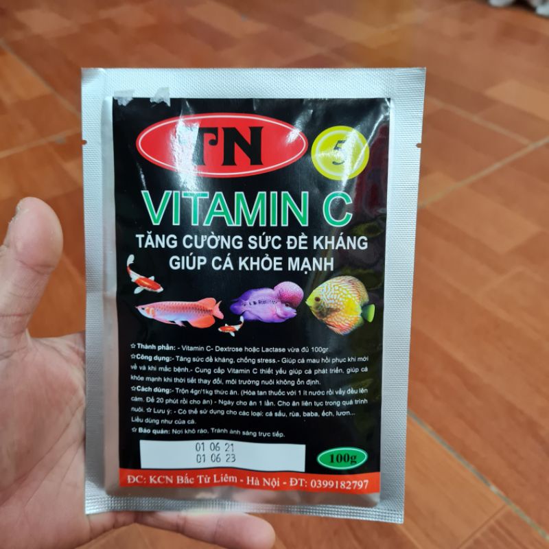 VITAMIN C CHO CÁ CẢNH