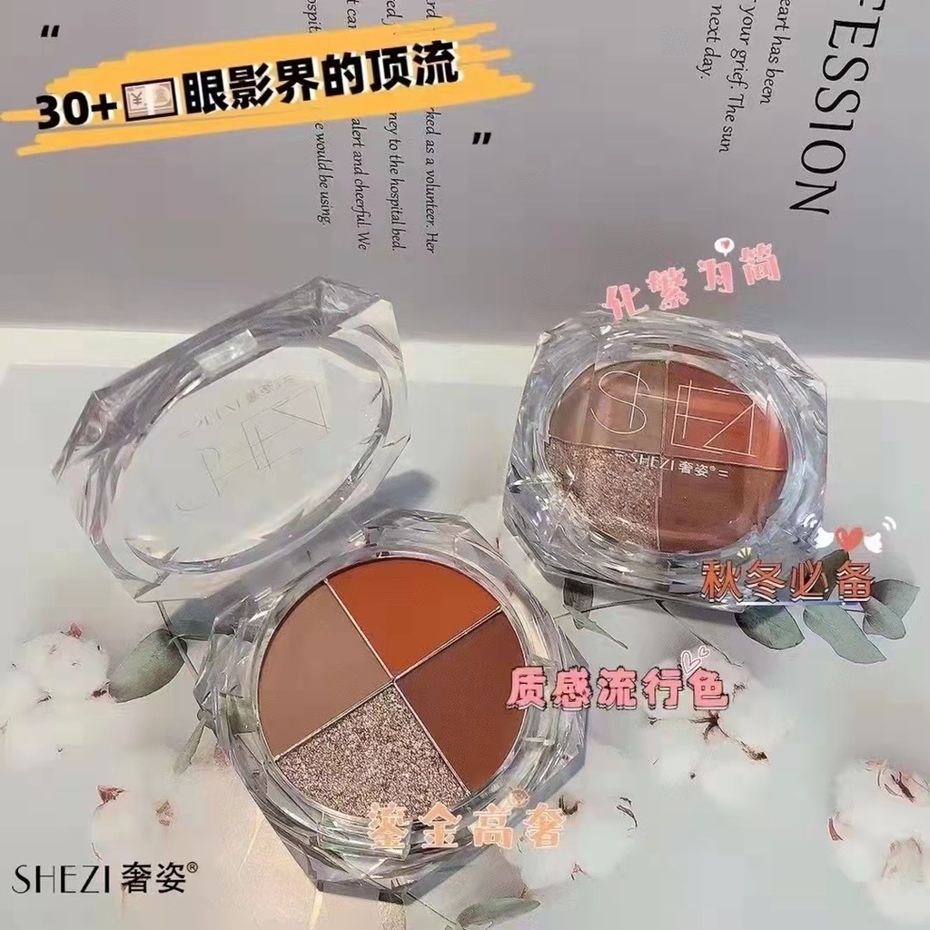 [Hàng mới về] Phấn mắt bốn màu sắc ánh ngọc trai lấp lánh | BigBuy360 - bigbuy360.vn