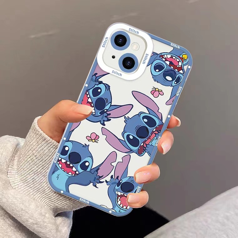 Ốp Điện Thoại Silicon TPU Mềm Trong Suốt Họa Tiết Hoạt Hình Dễ Thương Cho iPhone 1112 13 Pro Max 7 8 Plus XR X 6 6s Plus SE 2020 XS Max