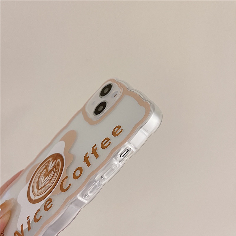 Ốp lưng iphone Ốp Điện Thoại Họa Tiết Sóng Biển Lớn Cho iphone13promax / 12 / Xs / 11 / 7 / 8 / Plus / Mini /ProMax-14 Dinuo case