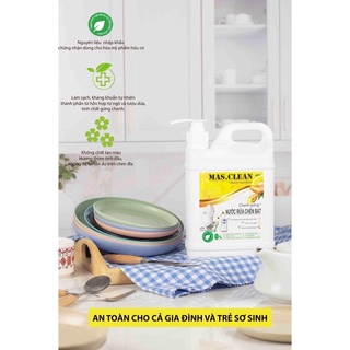 Nước rửa bát chanh gừng