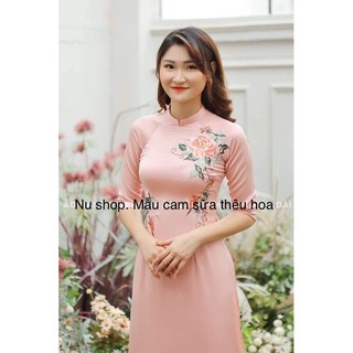 Áo dài thêu ( sale mẫu lẻ size)