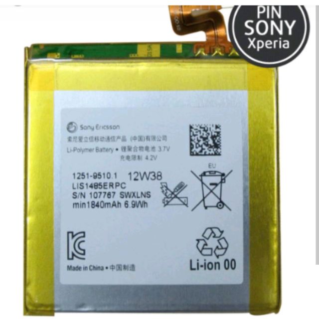 Pin thay sony LT 28i