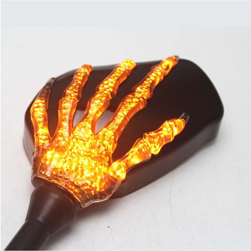 Gương Chiếu Hậu Có Đèn LED Chuyên Dụng Cho Xe Máy 1099