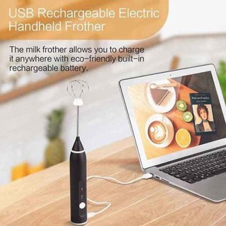 Máy đánh trứng 3 tốc độ mini cầm tay tạo bọt