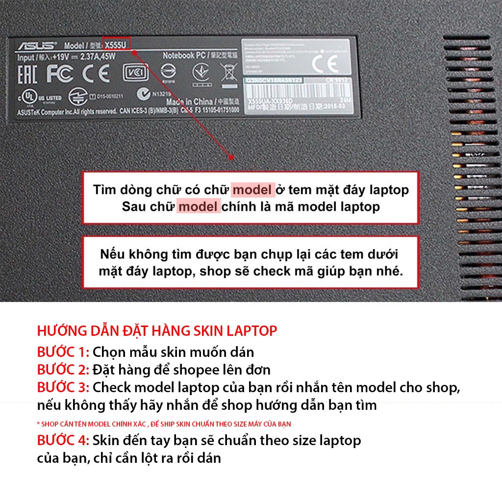 Decal Dán Laptop - Mẫu Bape Camo / Có mẫu decal dán cho tất cả các hãng máy tính