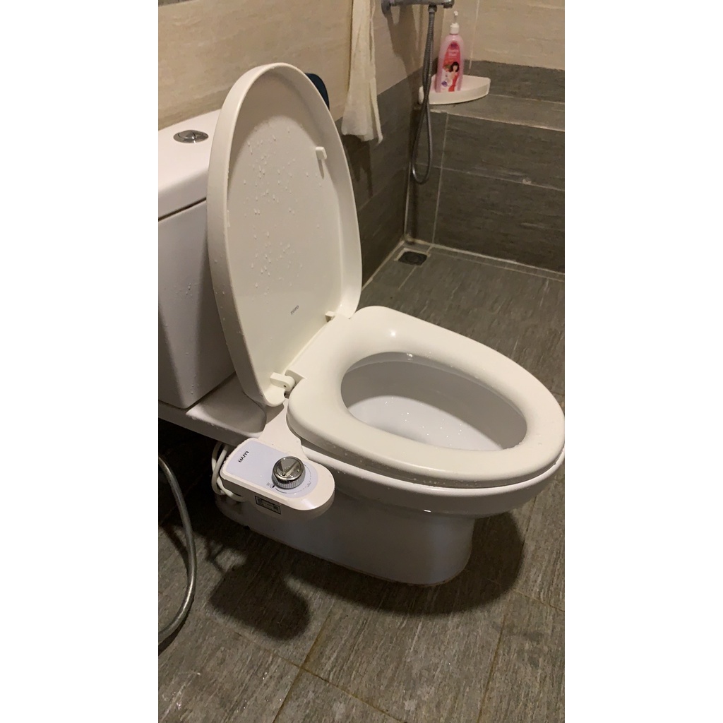 Vòi xịt vệ sinh thông minh Luva Bidet LB101, BH 3 năm, không dùng điện, điều chỉnh áp lực phun