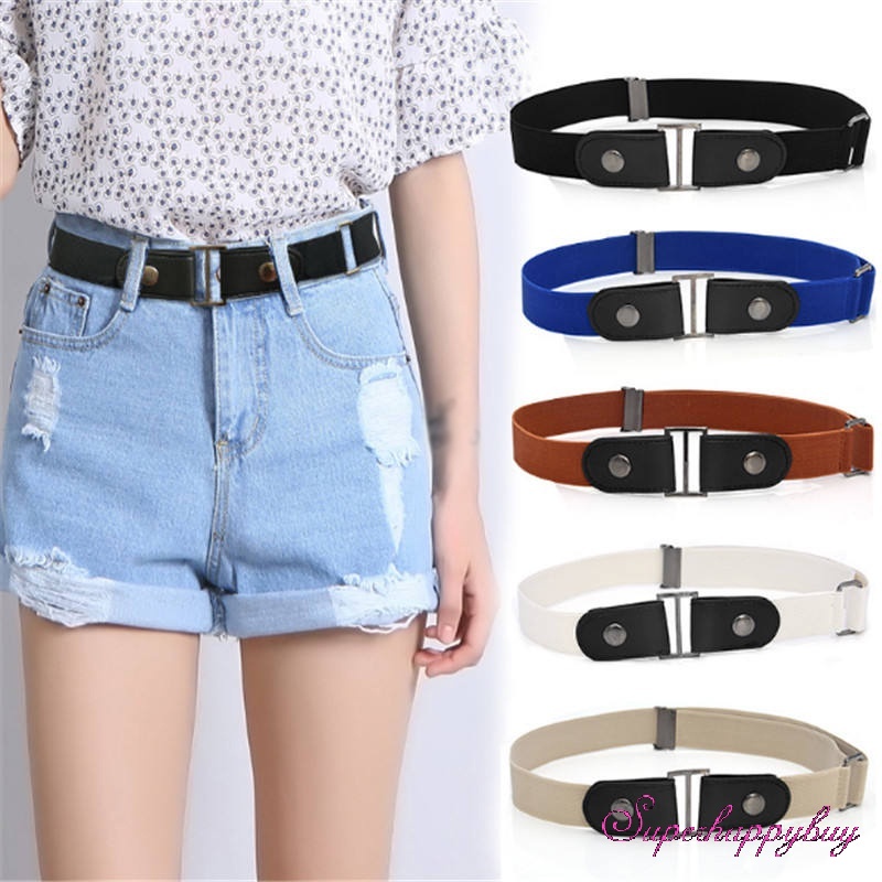 Thắt Lưng Đa Năng Nhiều Màu Sắc Có Thể Điều Chỉnh Thoải Mái Không Để Lại Dấu Vết