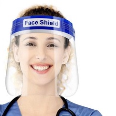 MVP0641 Kính Chống Dịch Tấm Chắn Giọt Bắn Face Shield Mặt Nạ Bảo Hộ NEO Phòng Chống Bụi Và Vi Khuẩn Nhựa Mika Trong Suốt