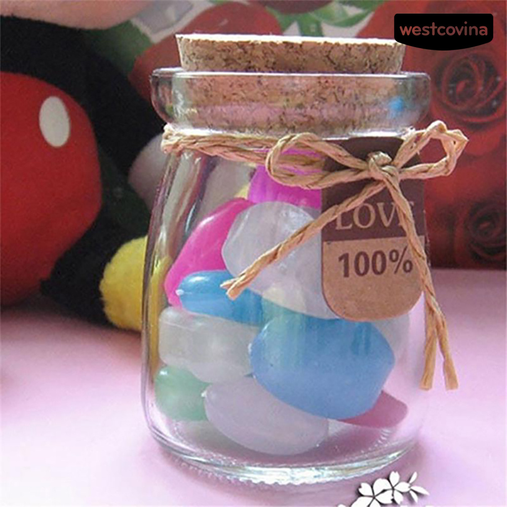 Bộ 10 Đá Dạ Quang Nhân Tạo Trang Trí Bể Cá / Sân Vườn