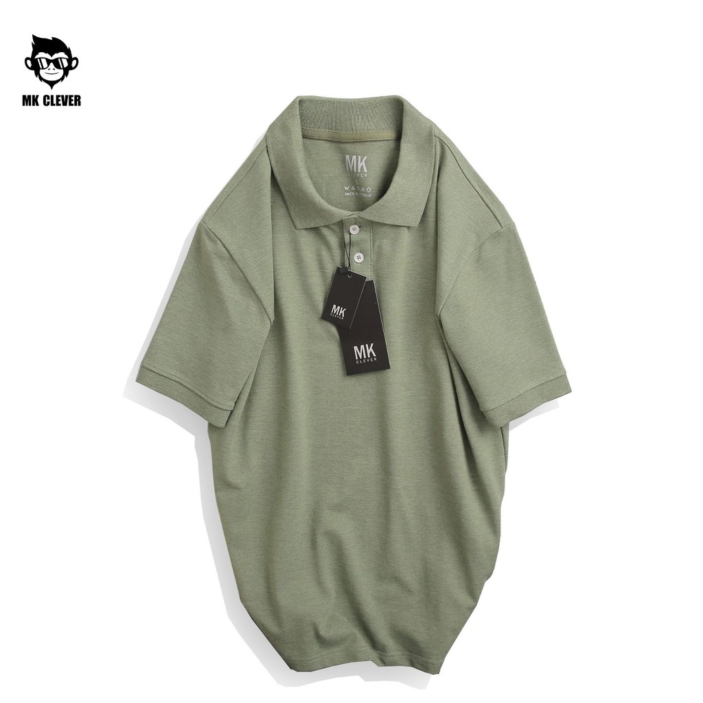 Áo Polo MK CLEVER, chất liệu thun cotton co giãn, basic trẻ trung, lịch sự - AP057 | WebRaoVat - webraovat.net.vn