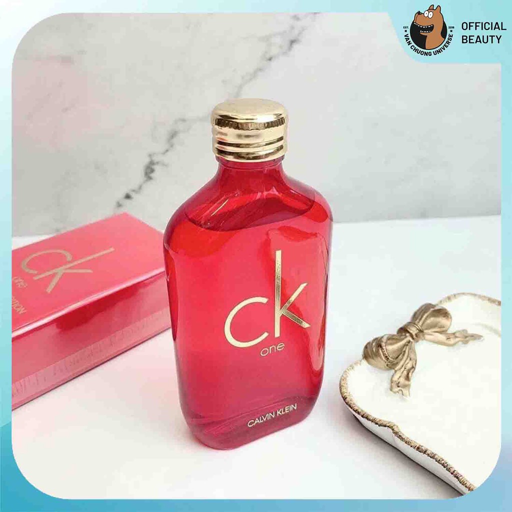 Nước hoa CK One Red LIMITED 100ml phiên bản giới hạn đặc biệt hương thơm trẻ trung tươi mới phù hợp dùng hàng ngày