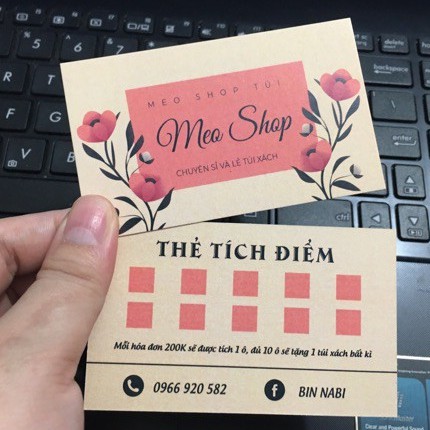 MIỄN PHÍ THIẾT KẾ 200 THẺ TÍCH ĐIỂM GIÁ RẺ DÀNH CHO CÀ PHÊ/TRÀ SỮA/QUÁN ĂN/NHÀ HÀNG/SHOP ONLINE/MỸ PHẨM/NAIL/SPA/TÓC/...