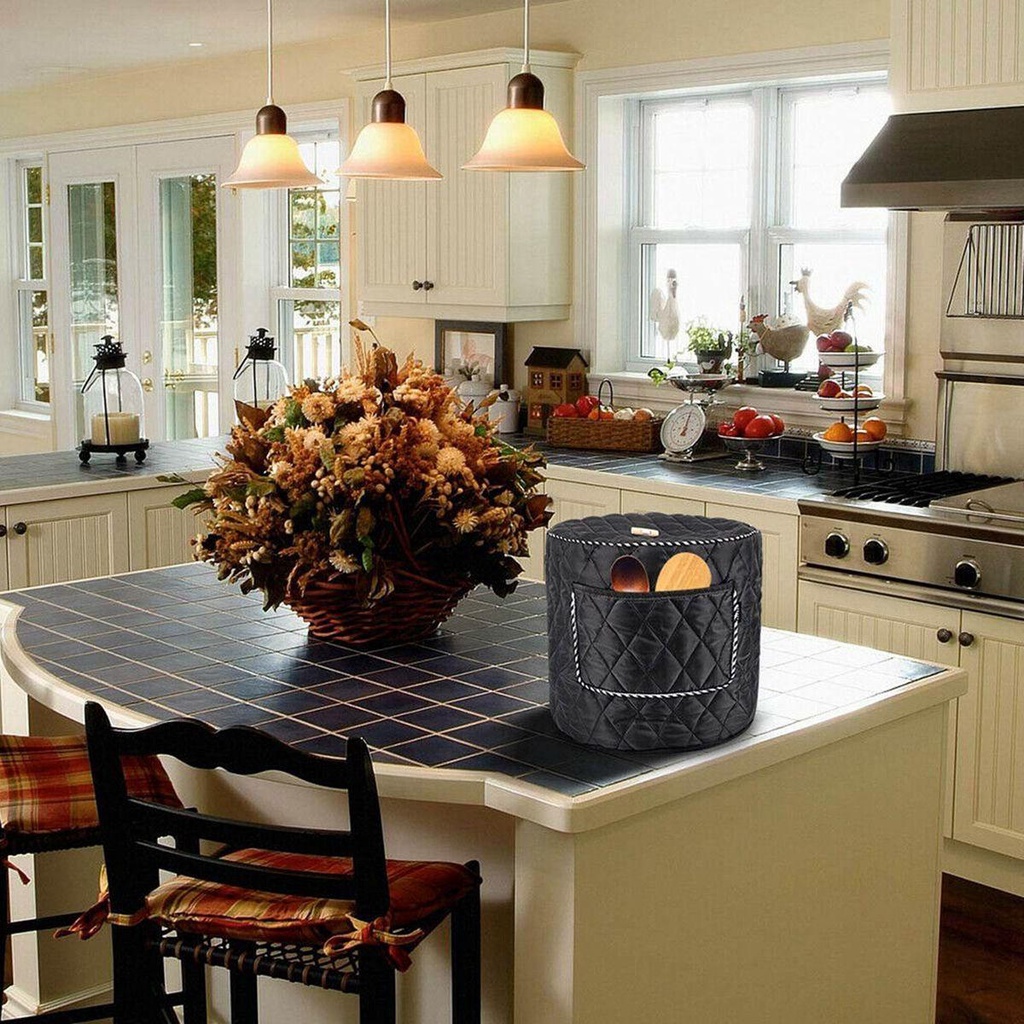 YIYU Nắp Nồi Áp Suất Chống Bụi Màu Đỏ / Đen Siêu Bền Tiện Dụng Cho Nhà Bếp