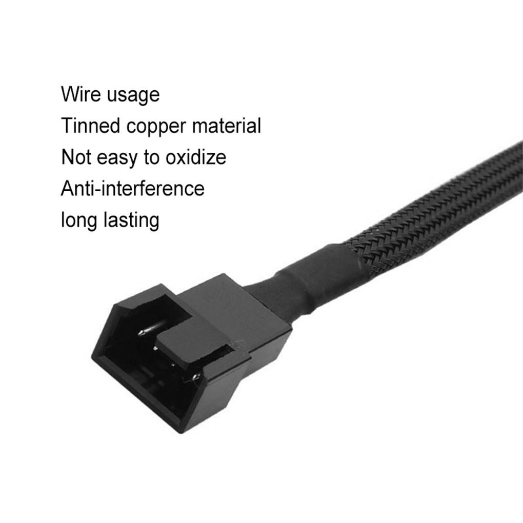 Dây Cáp Nối Dài Quạt Máy Tính 4 Pin 1 4mm