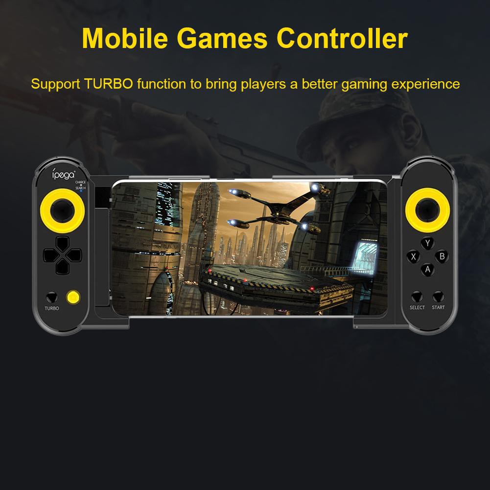 【Chuyến hàng sét】PG-9167 đôi đâm kéo dài bluetooth gamepad điện thoại di động Android IOS hỗ trợ kết nối trực tiếp IOS14.0  Apple / Samsung / oppo / Huawei / Xiaomi