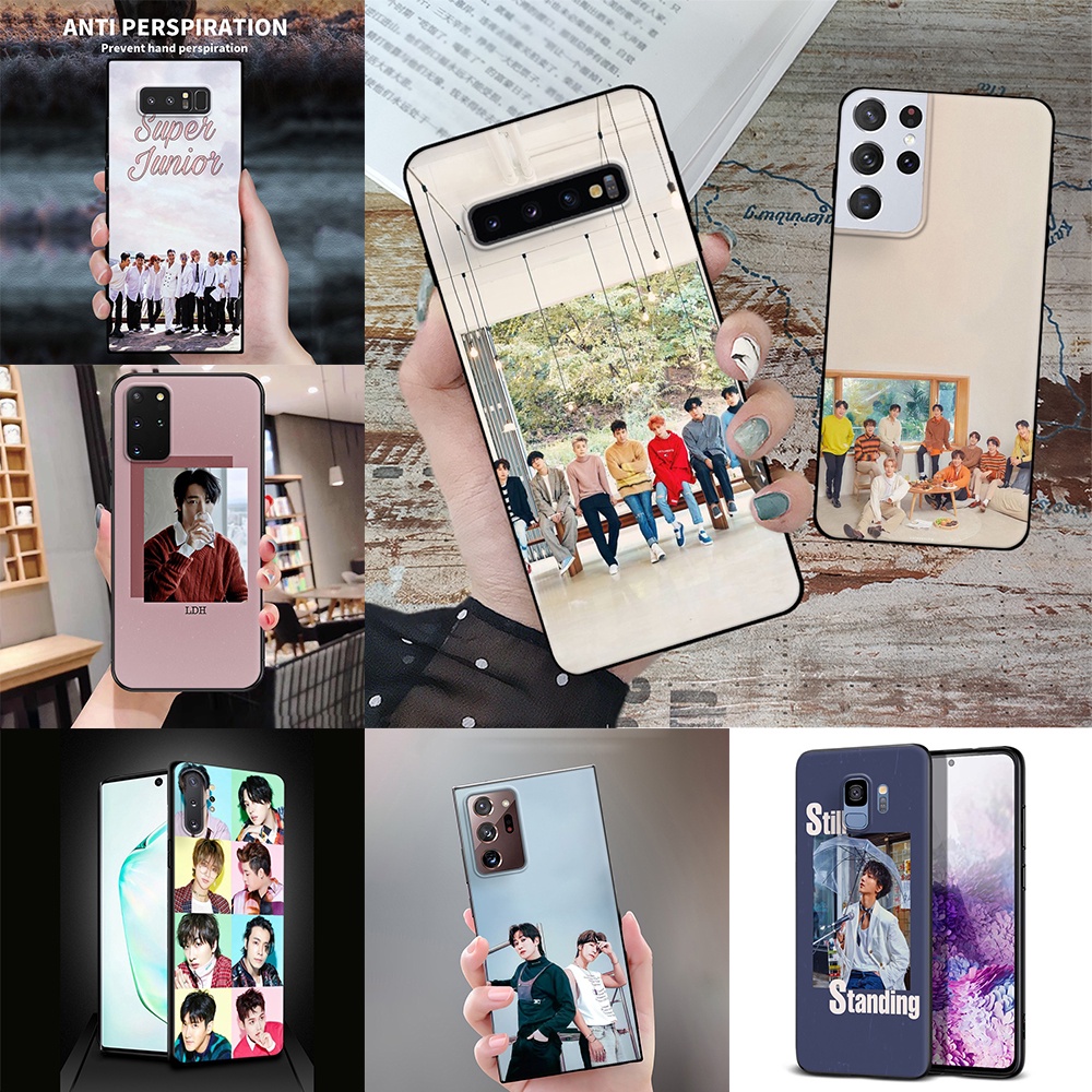 Ốp Điện Thoại TPU Dẻo In Hình Nhóm Nhạc SUPER JUNIOR Cho Samsung S9 S20 Plus S20Fe S20Lite S20Ultra