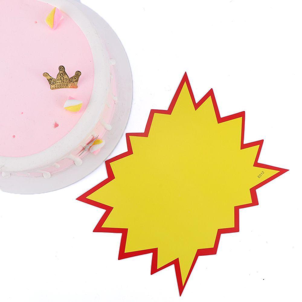 PEWANY Set 10 Thẻ Giấy Ghi Chú Giá Cả Phải Chăng Màu Vàng Đỏ Dùng Trong Siêu Thị