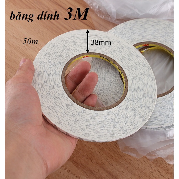 Băng dính 3M dán mép da - dụng cụ phụ kiện làm đồ da handmade