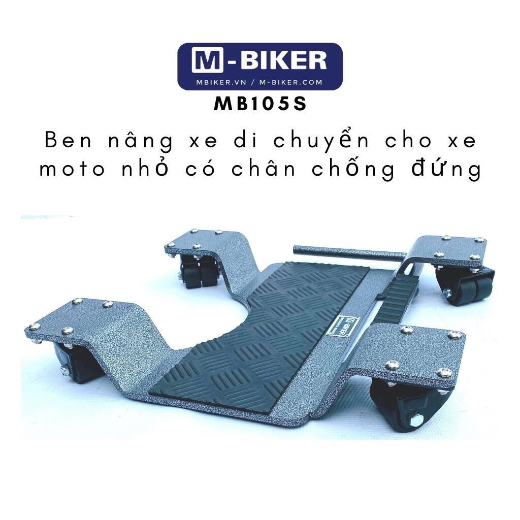 Ben nâng di chuyển Mbiker,Bàn xoay di chuyển chân chống đứng MB105s chính hãng Mbiker dùng cho các dòng SH,motor