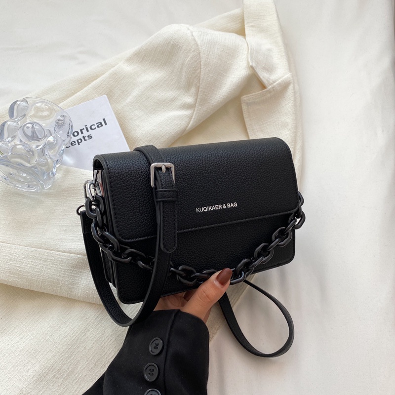 Túi đeo vai/đeo chéo IELGY thiết kế đơn giản dễ phối đồ thời trang chất lượng cao