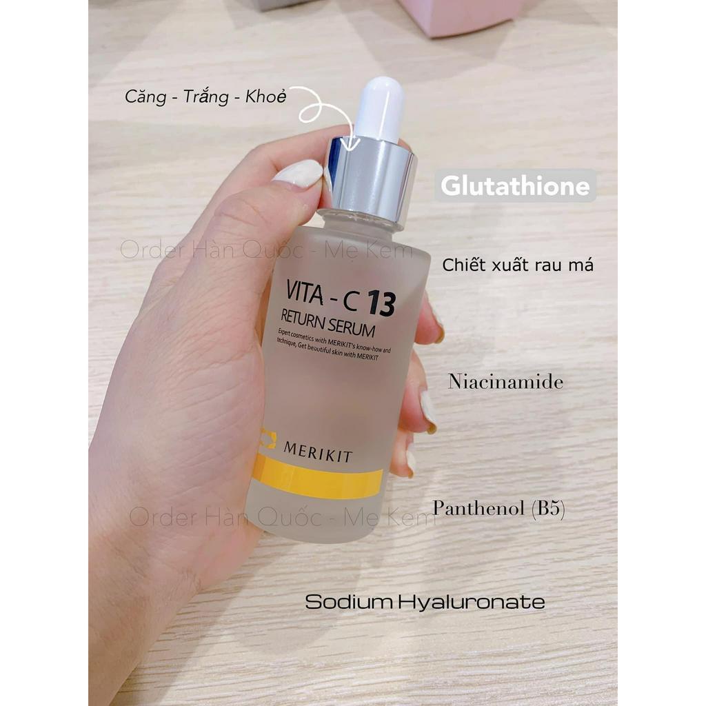 Tinh chất truyền trắng phục hồi da VITA C-13 Merikit