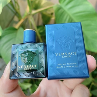 [SẴN MINI] Nước Hoa Nam Versace Eros xanh EDT 5ml [chính hãng]