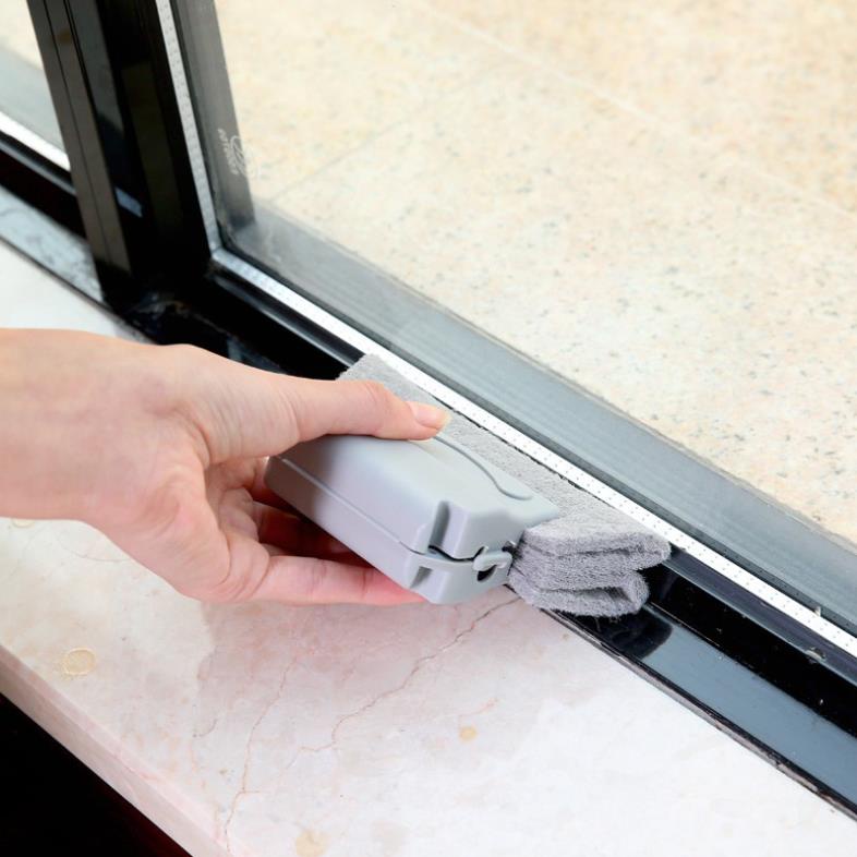 Bàn Chải Vệ Sinh Khe Rãnh Cửa Sổ Siêu Tiện Lợi